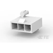 TE Connectivity-2029056-3 连接器插头及 PCB 插座 Conn Wire to Board HDR 3Power POS 4.2mm Solder ST Thru-Hole Package