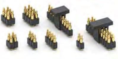 Mill-Max-838-22-014-30-001101 连接器插头及 PCB 插座 Conn Spring Loaded Connector HDR 14 POS 2mm Solder ST SMD Bulk