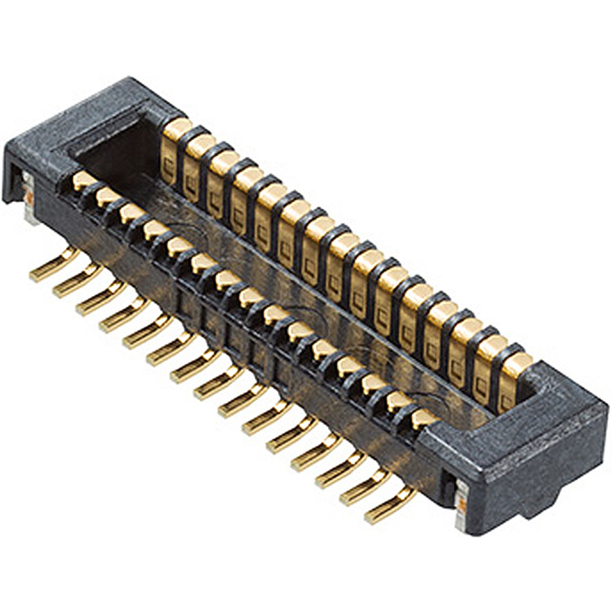 Molex-55909-0440 Connector Headers and PCB Receptacles Conn Board to Board HDR 40 POS 0.4mm Solder ST Top Entry SMD SlimStack T/R