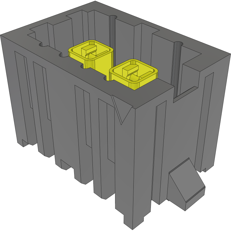 Samtec-IP5-02-05.0-L-S-1-TR Steckverbinderleisten und Leiterplattenbuchsen Conn Isorate Transmission Line RF HDR 2 POS 4mm Solder ST Top Entry Thru-Hole IsoRate® T/R