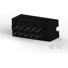 TE Connectivity-1-111382-4 Cabezales del conector y receptáculos PCB Conn IDC Connector HDR 10 POS 2.54mm Solder RA Side Entry Thru-Hole Tube