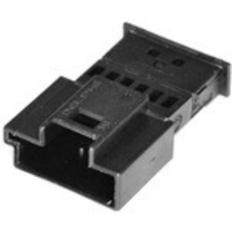 Delphi-13543943 分立接线罩连接器 Conn Housing M 6 POS Crimp ST Cable Mount Black