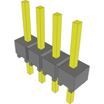Conn Unshrouded Header HDR 4 POS 2.54mm Solder ST Top Entry Thru-Hole Bulk