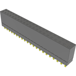 Conn Elevated Socket SKT 42 POS 2.54mm Solder ST Top Entry Thru-Hole Tube