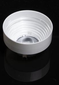 LEDIL OY-CP16938_CARMEN-M-C-WHT Optische Linsen Round Optical Lens Clear PMMA Socket Box