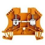 Conn Feed-Through Terminal Block 2 POS Screw ST T DIN Rail 50A