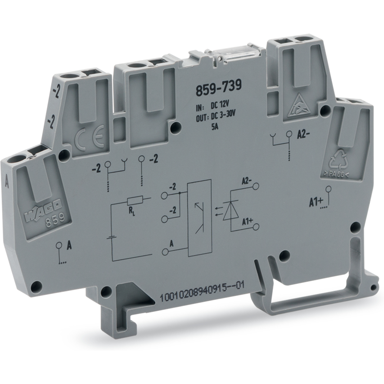 WAGO-859-739 Optoisolateur Optocoupler Module