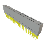 Conn Elevated Socket SKT 50 POS 2.54mm Solder ST Top Entry Thru-Hole Tube