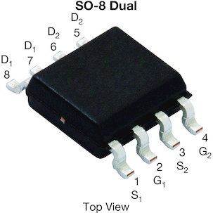 Vishay-SQ4284EY-T1_BE3 MOSFETs Trans MOSFET N-CH 40V 8A Automotive AEC-Q101 8-Pin SOIC N T/R