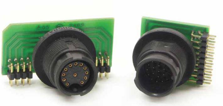 Switchcraft-EN3P18MRAPCBW Connector Circular Conn Circular PIN 18 POS Solder RA Thru-Hole 18 Terminal 1 Port