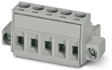 PHOENIX CONTACT-5435530 连接器接线板 Conn Terminal Block F 2 POS 5mm Screw RA Cable Mount 12A Cardboard