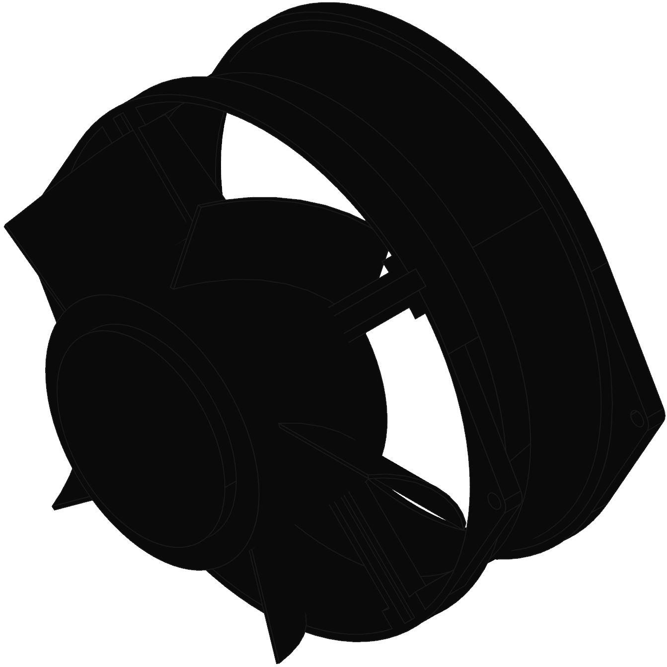 Hammond Manufacturing-FAN150AC230 null Ac Fan Axial Ball Bearing 230V 230Cfm 53Db For Enclosure