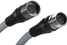 Molex-1200940124 null Cable Assembly Circular 5m 18AWG/22AWG M23 Circular 12 Right Angle