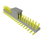 Conn Unshrouded Header HDR 40 POS 2mm Solder ST Top Entry SMD T/R