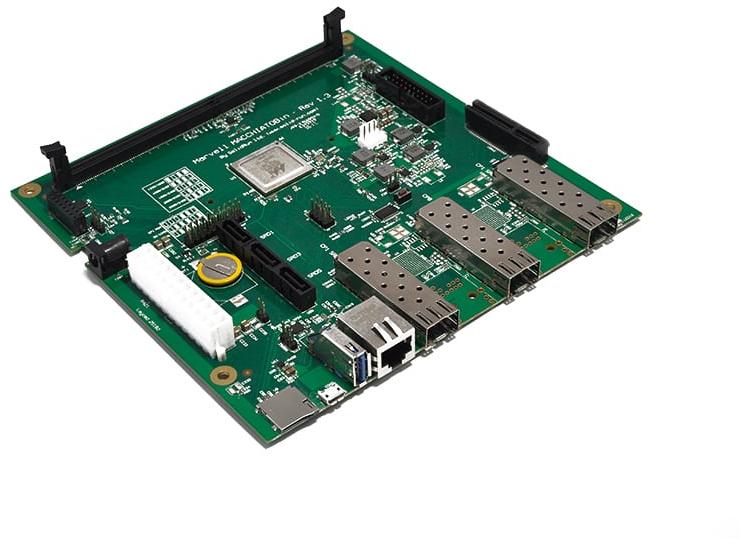SolidRun Ltd-SRM8040S00D16GE008S00CH 嵌入式系统开发板和套件 A8040 Application Processor and SOC Development Board 1600MHz CPU 4GB RAM 8GB eMMC Flash/SPI Flash Linux Kernel