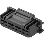 Conn Housing F 5 POS 2mm Crimp ST Cable Mount Black Bag