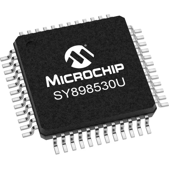 Microchip Technology-SY898530UTZ Búferes y controladores de Reloj Clock Fanout Buffer 16-OUT 1-IN 1:16 48-Pin TQFP Tray