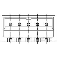 TE Connectivity-6-1775444-2 连接器插头及 PCB 插座 Conn Shrouded Header HDR 12 POS 1.5mm Solder RA Side Entry SMD Reel