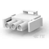 TE Connectivity-1-480700-0 Einzeladersteckverbinder, Gehäuse Conn Housing PL 3 POS 6.35mm Crimp ST Cable Mount Natural Package