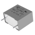 Cap Film Suppression X2 0.22uF 630VDC/310VAC PP 10%( 18 X 7.5 X 13.5mm) Radial Wound 15mm 110°C Bag Automotive AEC-Q200