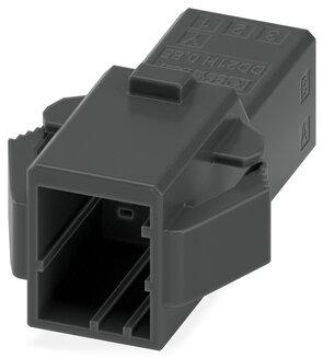 PHOENIX CONTACT-1378113 分立接线罩连接器 Conn Housing M 6 POS 2.5mm Crimp ST Cable Mount Black Cardboard