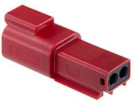 Molex-93444-3209 Einzeladersteckverbinder, Gehäuse Conn Housing RCP 4 POS Crimp ST Cable Mount Red Bag