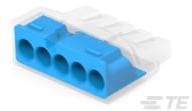 TE Connectivity-2388553-5 Bloques terminales del conector Splices, Closed End Splice, Push In Connector
