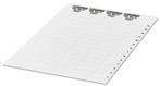 PHOENIX CONTACT-0808095 Steckverbinderzubehör Terminal Marking Polyester Foil White
