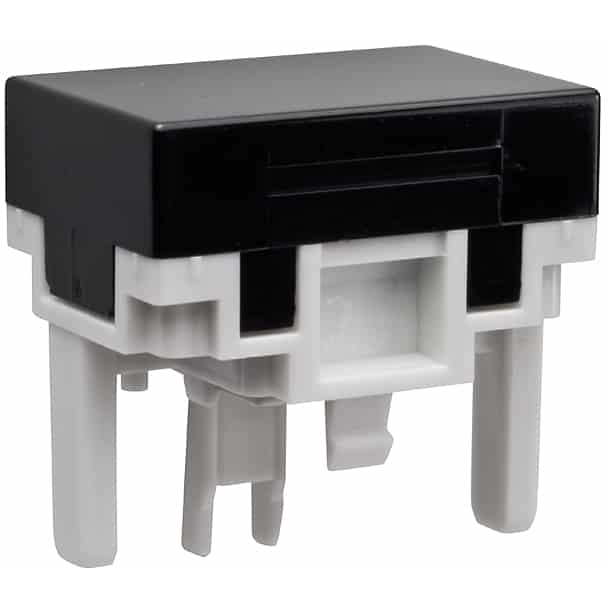 NKK Switches-AT4030A Switch Accessories Switch Access Rectangular Nonilluminated Cap Push Button Switch