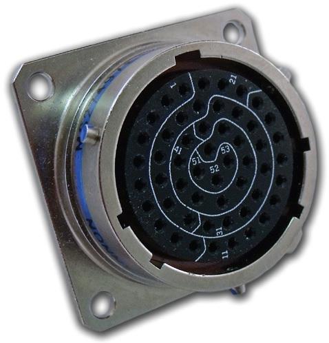 ITT Cannon-MKJ3B7W6-7PN Connector Circular Bayonet Coupling Circular Connector