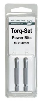 Wiha Tools USA-74961 Tools Other Tri-Wing Power Bit #4 x 50mm (2 Bit Pack)