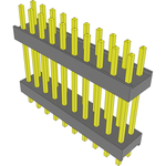 Conn Board Stacker HDR 20 POS 2.54mm Solder ST Top Entry Thru-Hole Bulk