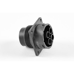 Connector Circular, Receptacle, Flange,Size 18, 4 Pos, Socket