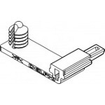 Aptiv-15473047 Kabelschellen und -clips Cable Management, Clip Polypropylene Black