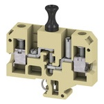 Conn Disconnect Terminal Block 2 POS Screw Panel Mount 25A