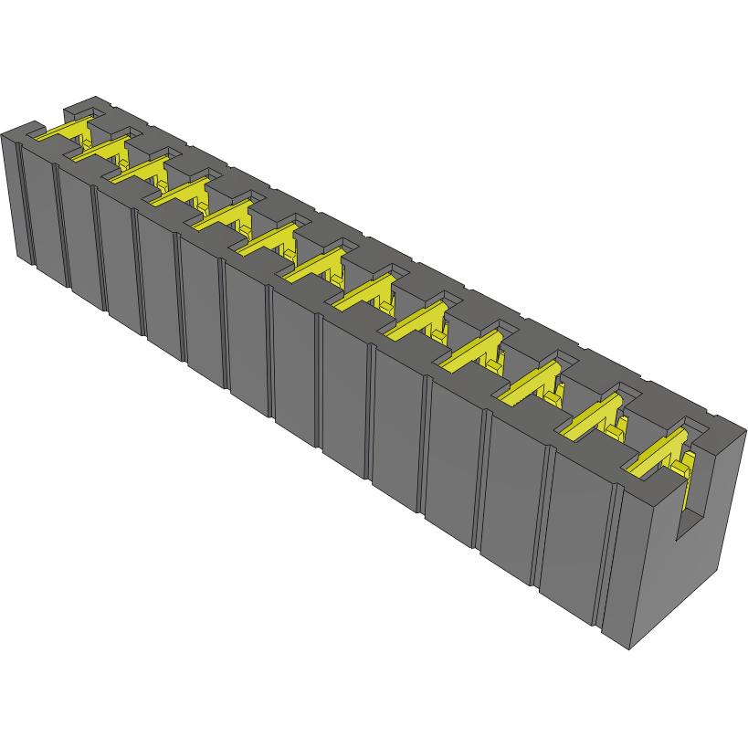 Samtec-MNT-113-BK-T Steckverbinderbrücken und Shunts Conn Shunt F 26 POS 2.54mm ST Bulk