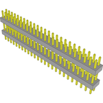 Conn Board Stacker HDR 50 POS 2mm Solder ST Thru-Hole Bulk