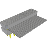 Cable Assembly 0.184m 28AWG 1.27mm 16 POS IDC Connector M Clamshell
