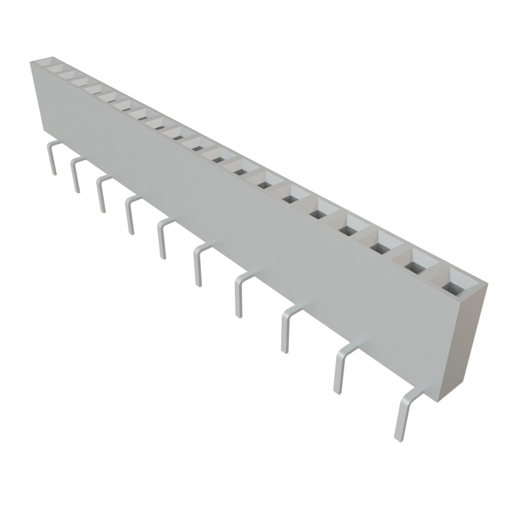 Samtec-TSW-120-14-L-S Connector Headers and PCB Receptacles Conn Unshrouded Header HDR 20 POS 2.54mm Solder ST Top Entry Thru-Hole Bulk