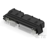 TE Connectivity-1746979-1 Connector Headers and PCB Receptacles Conn Shrouded Header (4 Sides) HDR 121 POS 2.54mm Solder RA Thru-Hole Tray