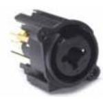Low Profile XLR 3 Pole Female Receptacle