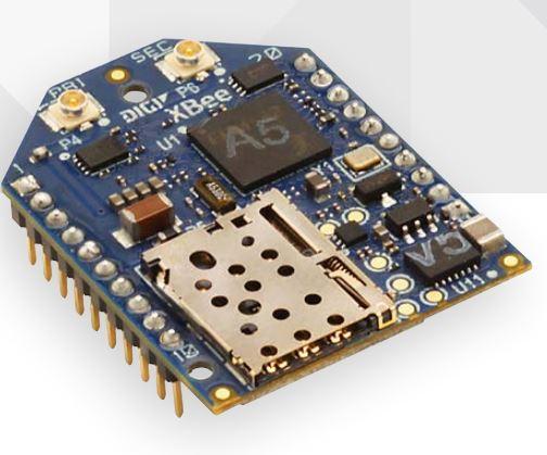 Digi International-XBC-M5-UT-001 Moduli cellulare 3G Cellular Module 800MHz/850MHz/900MHz/1900MHz/2100MHz 20-Pin