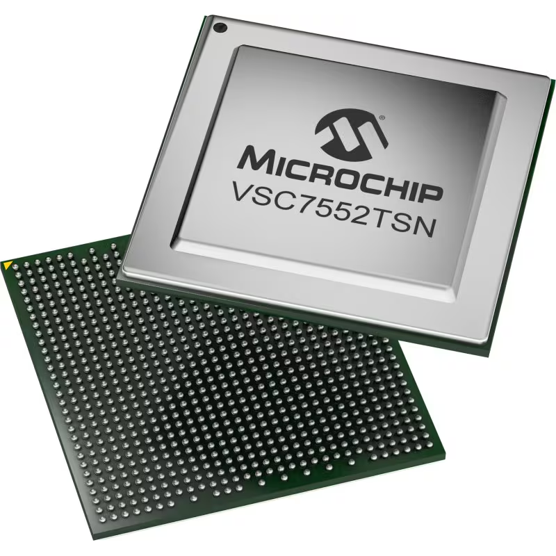 Microchip Technology-VSC7552TSN-V/5CC Commutateurs Ethernet Ethernet Switch 64-Port 25000Mbps 888-Pin FCBGA Tray