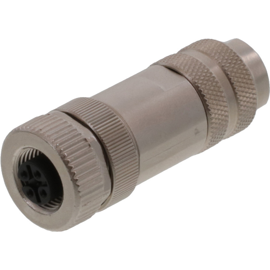 Molex-1200710033 Steckverbinder, rund Conn M12 Circular SKT 4 POS Screw ST Cable Mount 4 Terminal 1 Port Mini-Change®