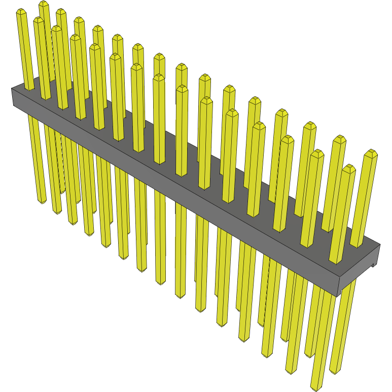 Samtec-MTMM-115-13-G-D-250 Connector Headers and PCB Receptacles Conn Unshrouded Header HDR 30 POS 2mm Solder ST Top Entry Thru-Hole Bulk