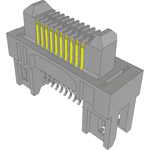 Conn Micro High Speed Terminal Strip HDR 20 POS 0.8mm Solder ST Edge Mount T/R
