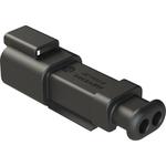 Conn Housing RCP 2 POS Crimp ST Cable Mount Black