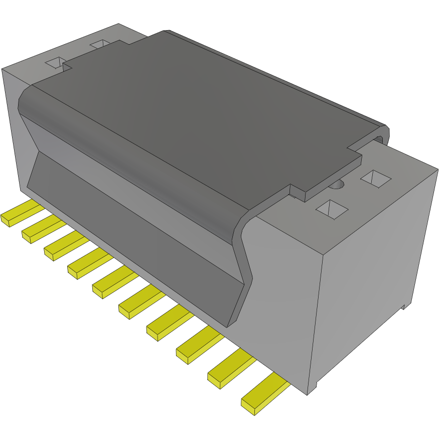 Samtec-CLE-110-01-F-DV-P Steckverbinderleisten und Leiterplattenbuchsen Conn Socket Strip SKT 20 POS 0.8mm Solder ST SMD Tube