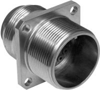 Amphenol-MS3452W28-2PX Steckverbinder, rund Conn Cylindrical Circular PIN 14 POS Crimp ST Box Mount 14 Terminal 1 Port