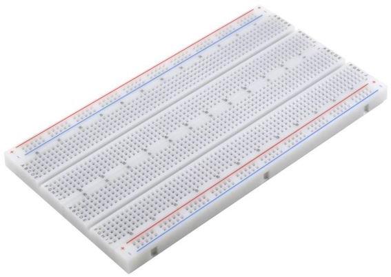 BusBoard Prototype Systems-BB1460 null White ABS Plastic 1460 Tie Point Breadboard